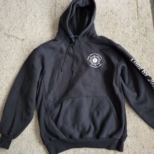 Sport-Tek Black Hoodie with White Logo